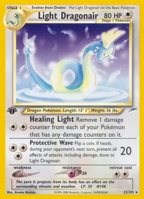 Light Dragonair from Neo Destiny