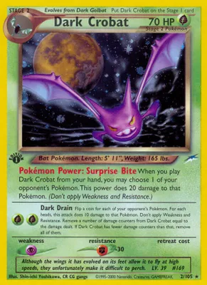 Dark Crobat from Neo Destiny