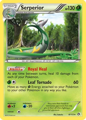 Serperior from Legendary Treasures