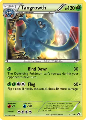 Tangrowth from Legendary Treasures