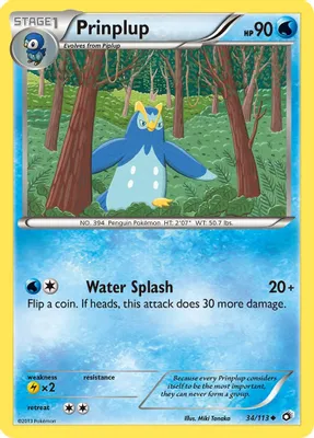Prinplup from Legendary Treasures