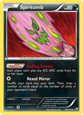 Spiritomb from Legendary Treasures