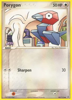 Porygon from EX Delta Species