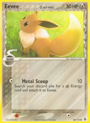 Eevee - 068/113 from EX Delta Species