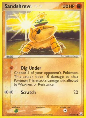 Sandshrew from EX Delta Species