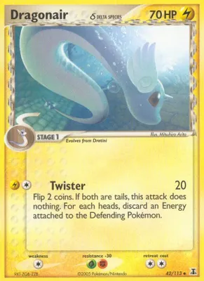Dragonair - 42/113 (Delta Species) from EX Delta Species