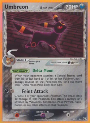 Umbreon (Delta Species) from EX Delta Species