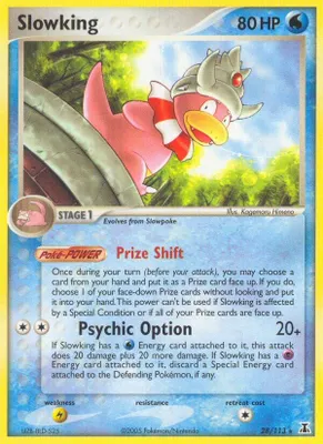 Slowking from EX Delta Species