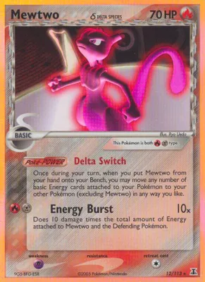 Mewtwo (Delta Species) from EX Delta Species