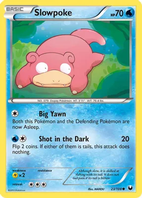 Slowpoke from Dark Explorers