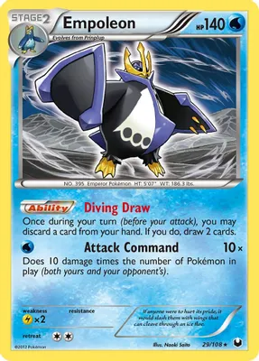 Empoleon from Dark Explorers