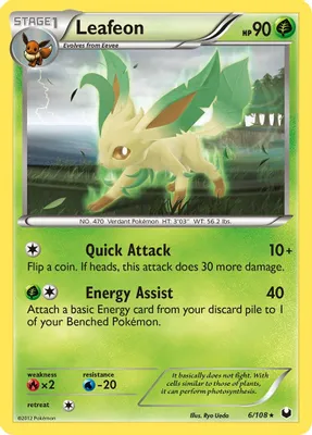 Leafeon from Dark Explorers