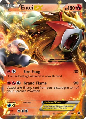 Entei EX from Dark Explorers