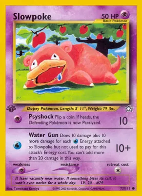 Slowpoke from Neo Genesis