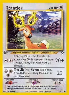 Stantler from Neo Genesis