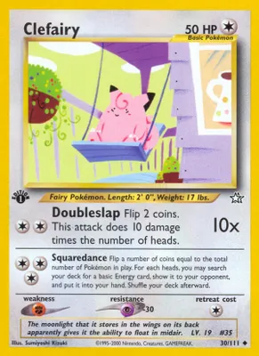 Clefairy from Neo Genesis