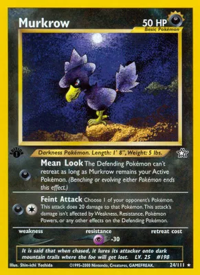 Murkrow from Neo Genesis