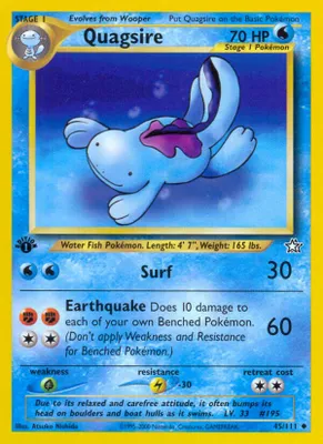 Quagsire from Neo Genesis