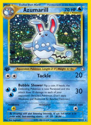 Azumarill from Neo Genesis
