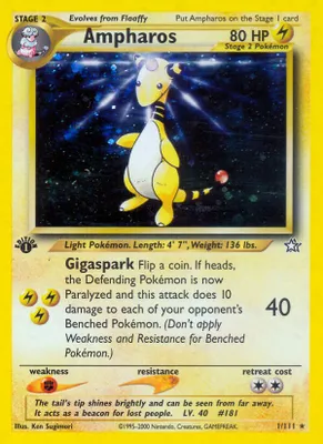 Ampharos from Neo Genesis