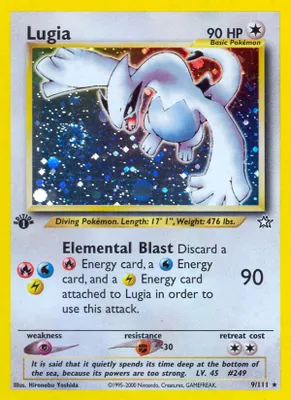 Lugia from Neo Genesis