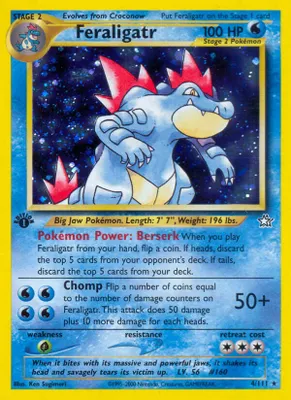 Feraligatr (4) from Neo Genesis