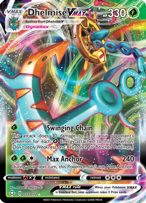 Dhelmise VMAX from Shining Fates
