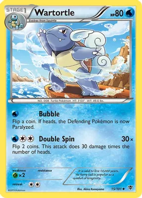 Wartortle from Plasma Blast
