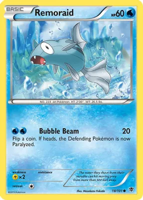 Remoraid from Plasma Blast
