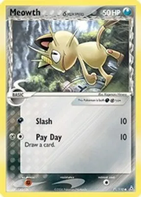 Meowth (Delta Species) from EX Holon Phantoms