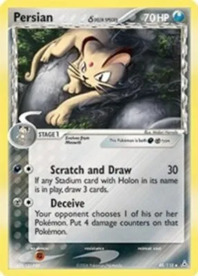 Persian (Delta Species) from EX Holon Phantoms