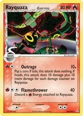 Rayquaza - 026/110 (Delta Species) from EX Holon Phantoms