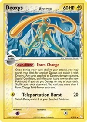 Deoxys (Delta Species - Speed Forme) from EX Holon Phantoms