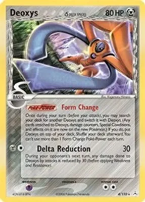 Deoxys (Delta Species - Defense Forme) from EX Holon Phantoms