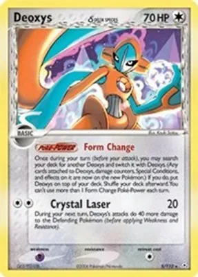 Deoxys (Delta Species - Normal Forme) from EX Holon Phantoms
