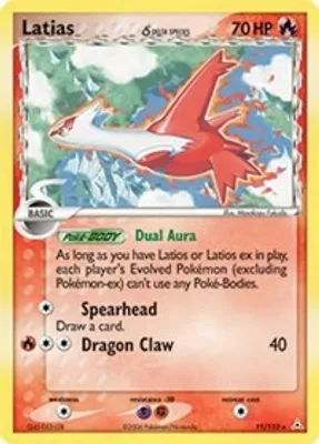 Latias - 011/110 (Delta Species) from EX Holon Phantoms