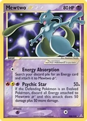 Mewtwo Star from EX Holon Phantoms