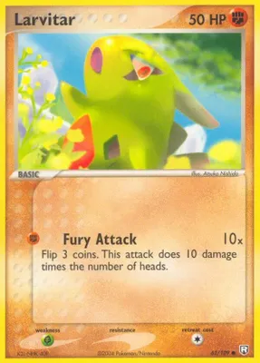 Larvitar - 062/109 from EX Team Rocket Returns