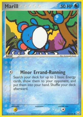Marill from EX Team Rocket Returns