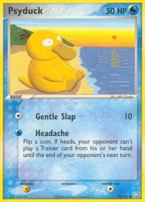 Psyduck from EX Team Rocket Returns