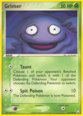 Grimer from EX Team Rocket Returns