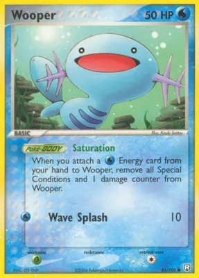 Wooper from EX Team Rocket Returns