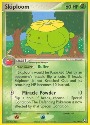 Skiploom from EX Team Rocket Returns