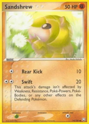 Sandshrew from EX Team Rocket Returns