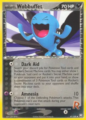 Rocket's Wobbuffet from EX Team Rocket Returns
