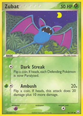 Zubat from EX Team Rocket Returns