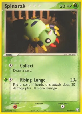 Spinarak from EX Team Rocket Returns