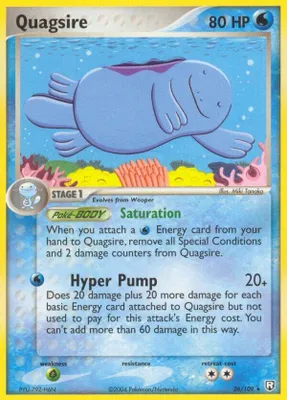 Quagsire from EX Team Rocket Returns