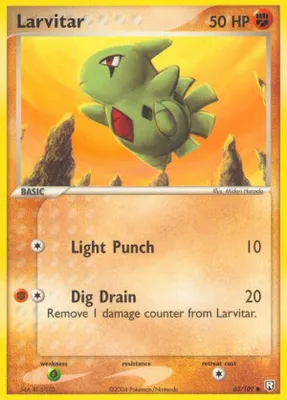 Larvitar - 063/109 from EX Team Rocket Returns