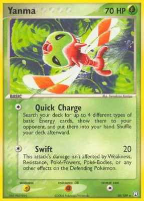 Yanma from EX Team Rocket Returns